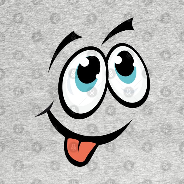 funny comic cartoon face by MNZStar